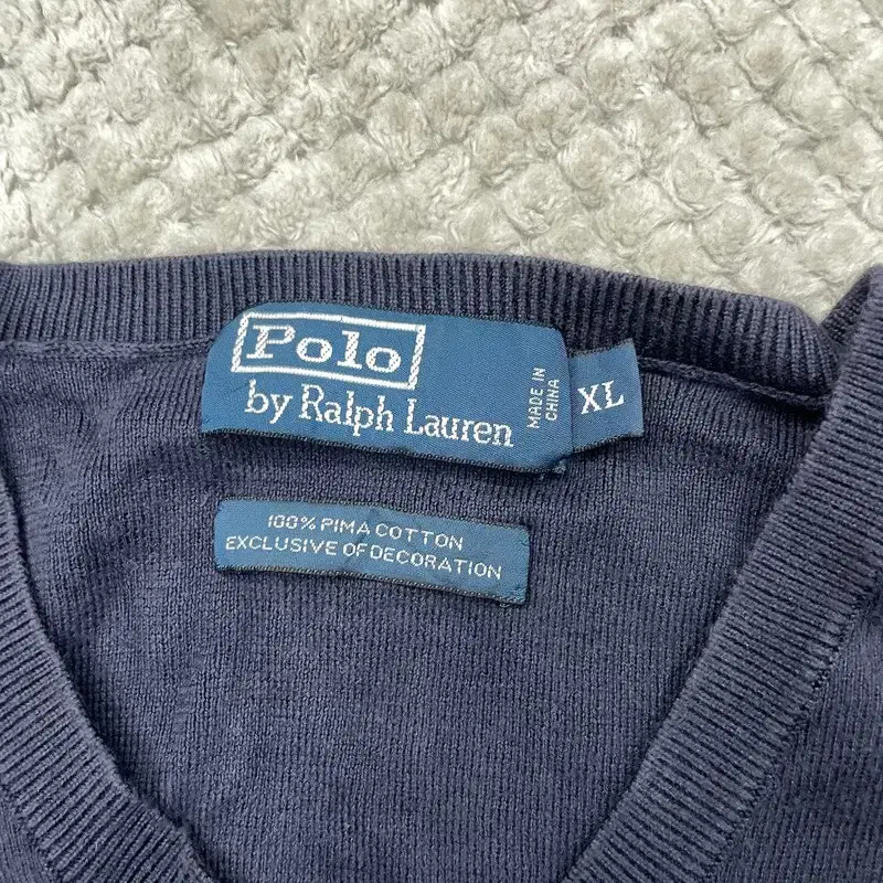 XL RALPH LAUREN 폴로 랄프로렌 니트 크롭 리메이크