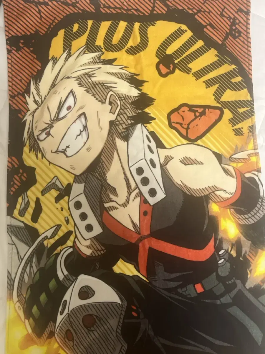 Nahia MyHeroAcademia Bakugo Katsuki Big Towel for Sale