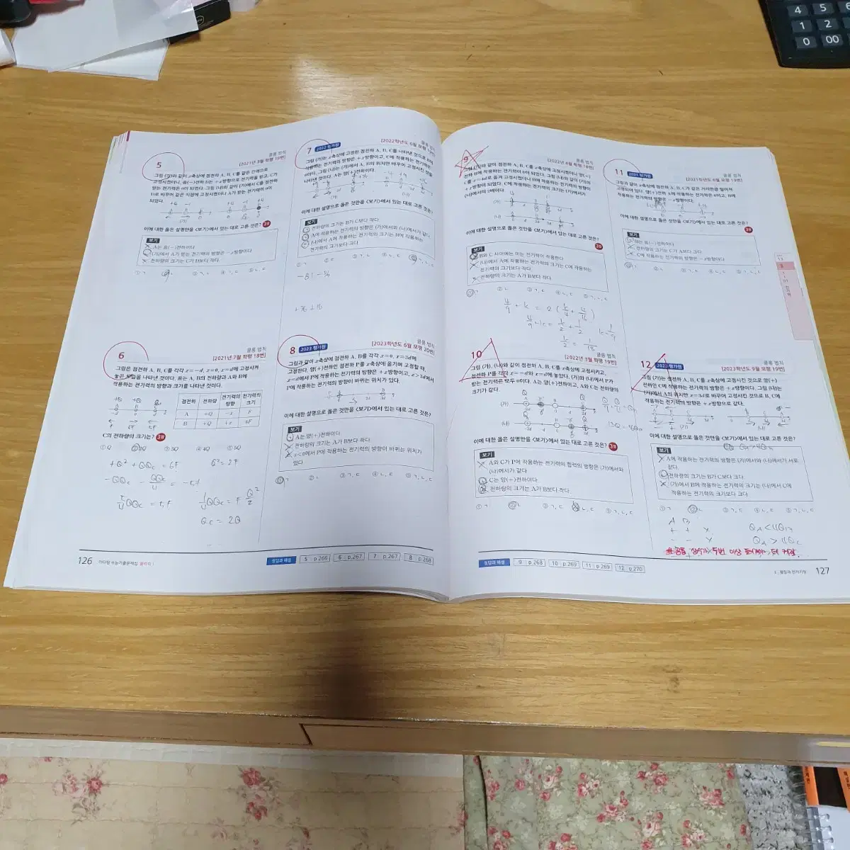 2024 수능대비 마더텅 수능기출문제집 물리학 1