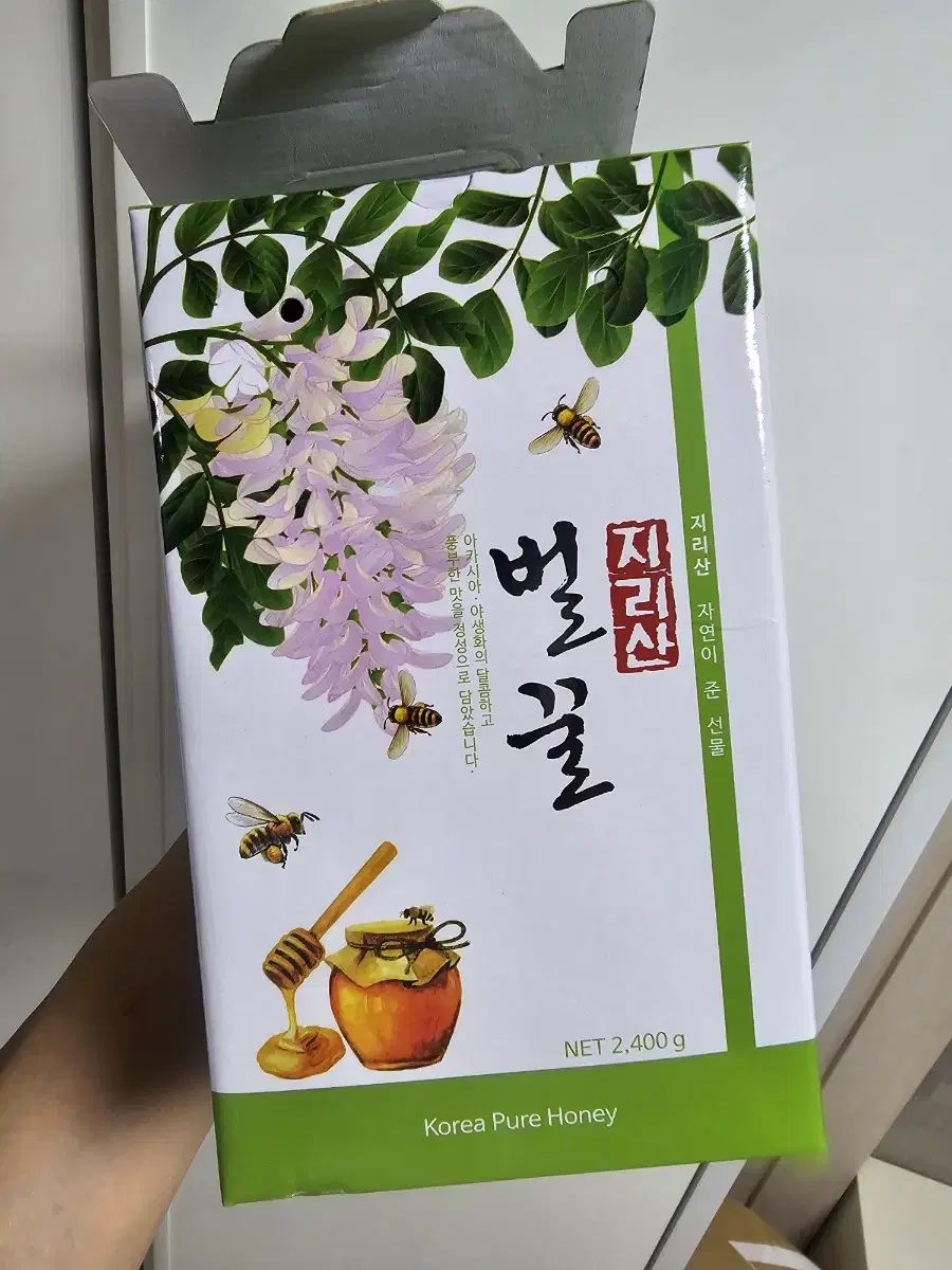 지리산 아카시아벌꿀  2.4kg