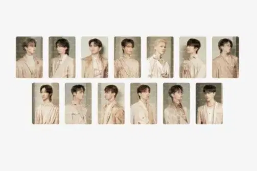 Seventeen lenticular Photoset WTS