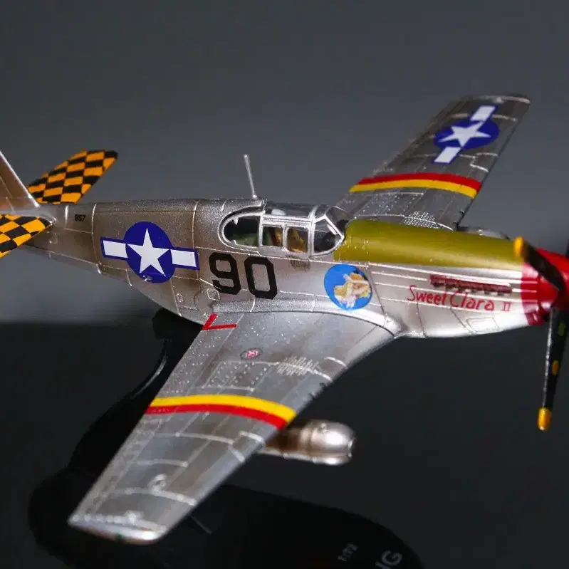 1/72 미육군항공대 P-51B 전투기모형