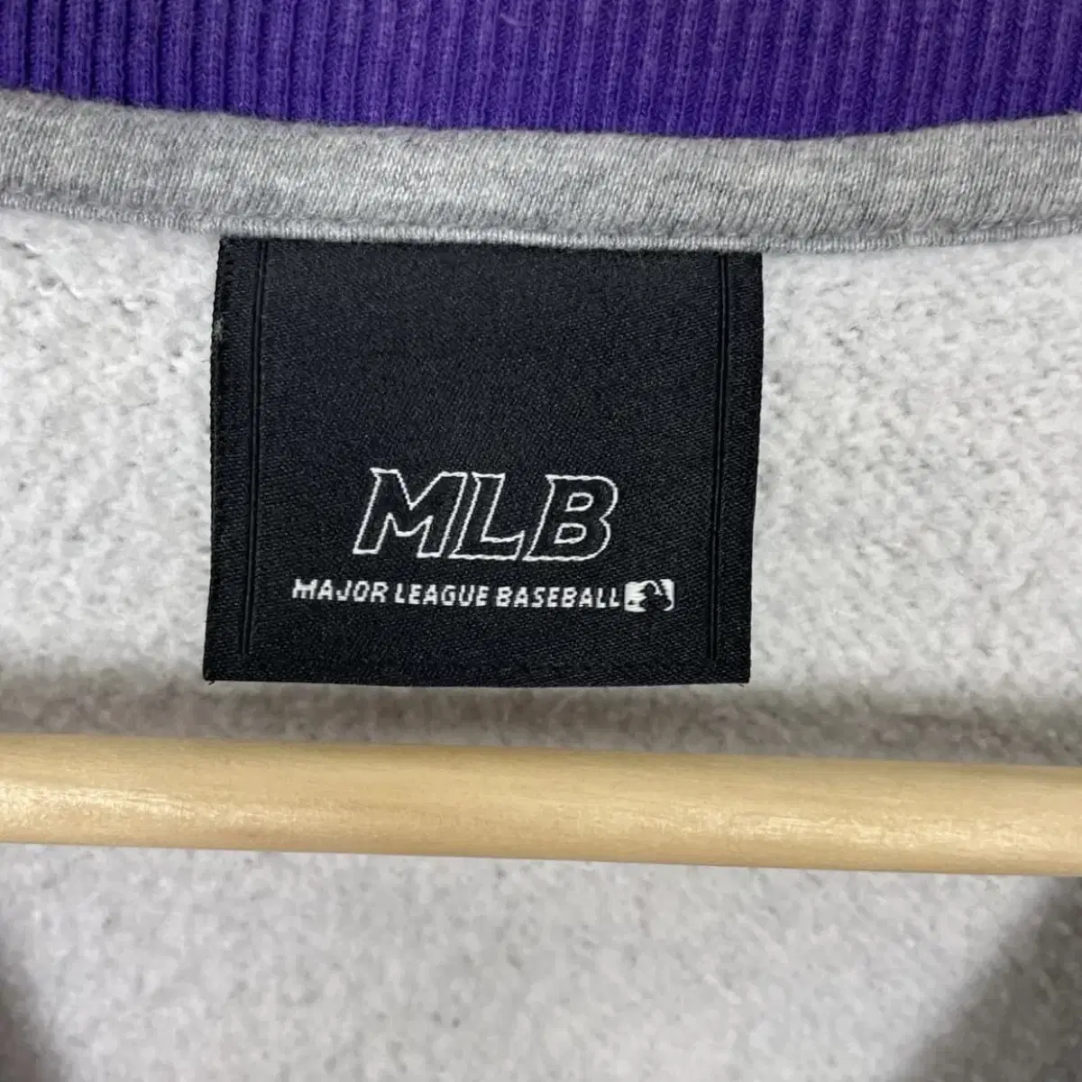 Mlb 로고 레글런 기모 맨투맨