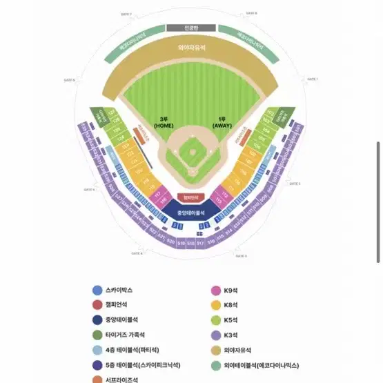 코시 1차전 2매 자리교환