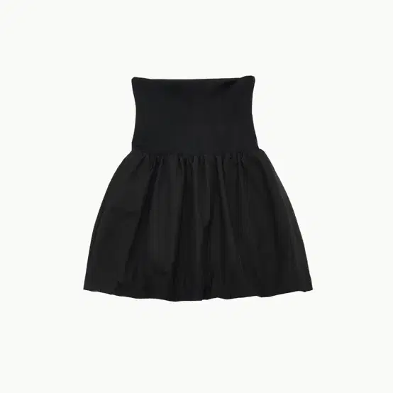 【AMOMENTO】24fw NYLON SHIRRING MINI SKIRT & TOP AMOMENTO NYLON SHIRRING MINI SKIRT & TOP（LAYERED SHIRRING