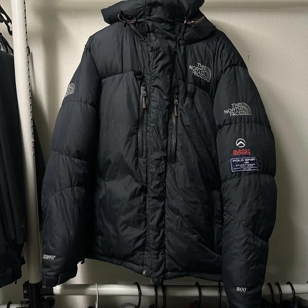 The North Face Captain Himalaya Black Puffer