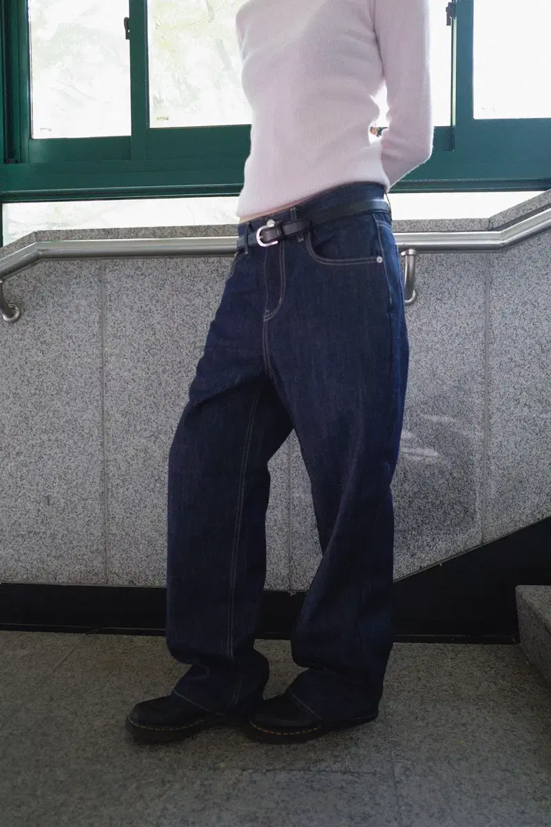 르노우 reknow CLASSIC WIDE DENIM PANTS