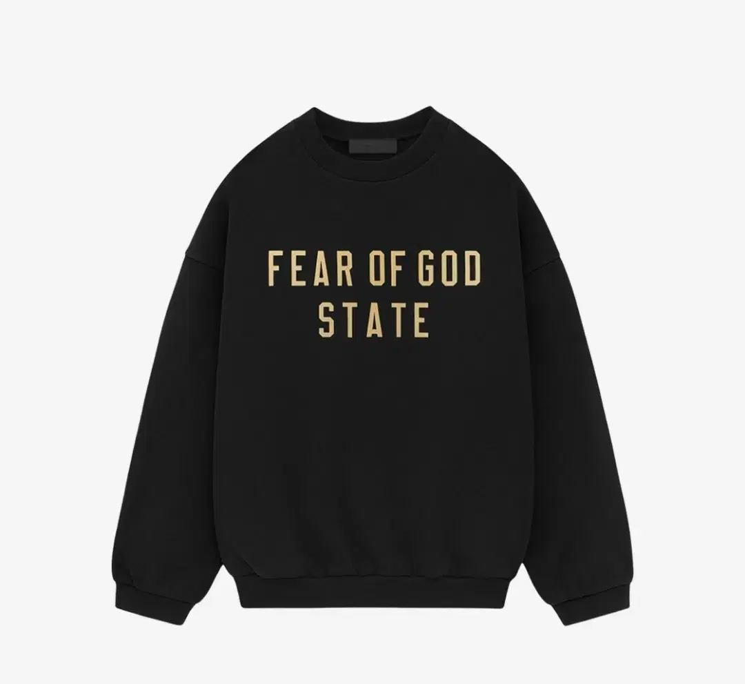 [S]Pierre & Marie Essential Fleece State Crewneck Black