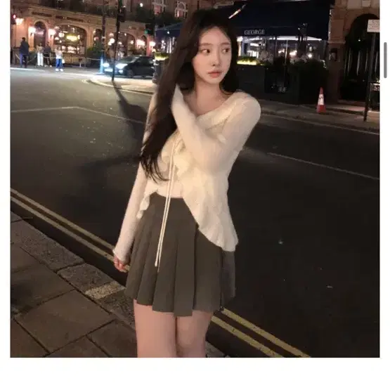 더위시 리즈 러플 가디건 Senne ruffle cardigan