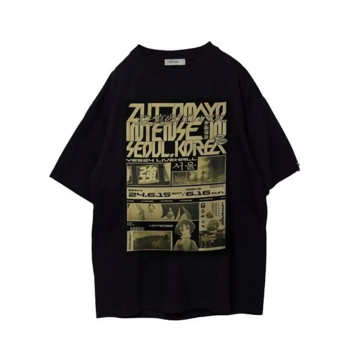 [XL] Zootomayo Seoul T-shirt Black