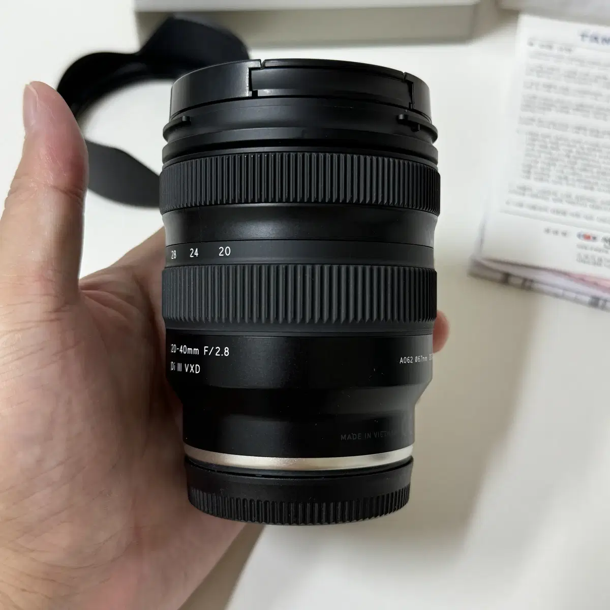 탐론 20-40mm f2.8 소니마운트 (보증25년7월까지)