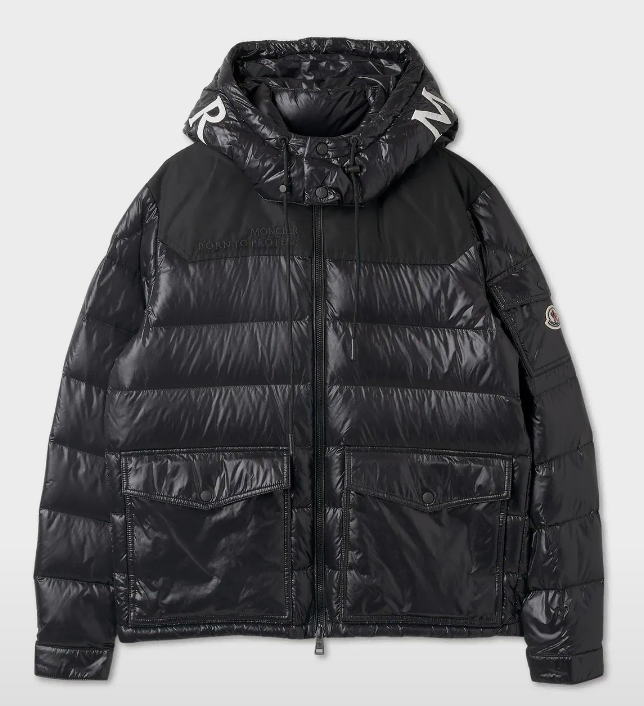 [2] Moncler Gombay Short Down Puffer Black