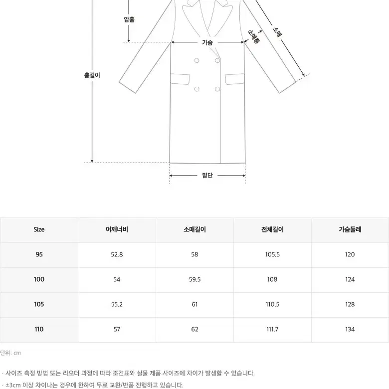 스파오(SPAO) 오버핏 발마칸 코트 95사이즈