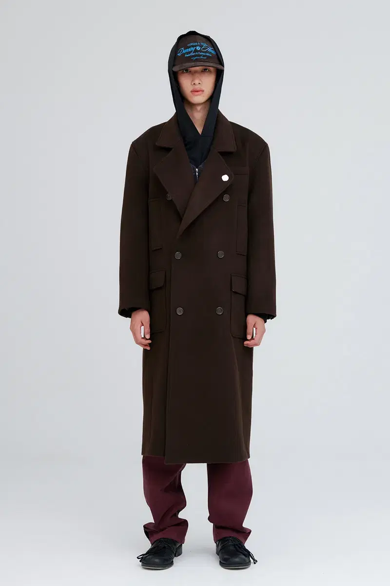 [M] Animalloric Lavender Double Coat Brown