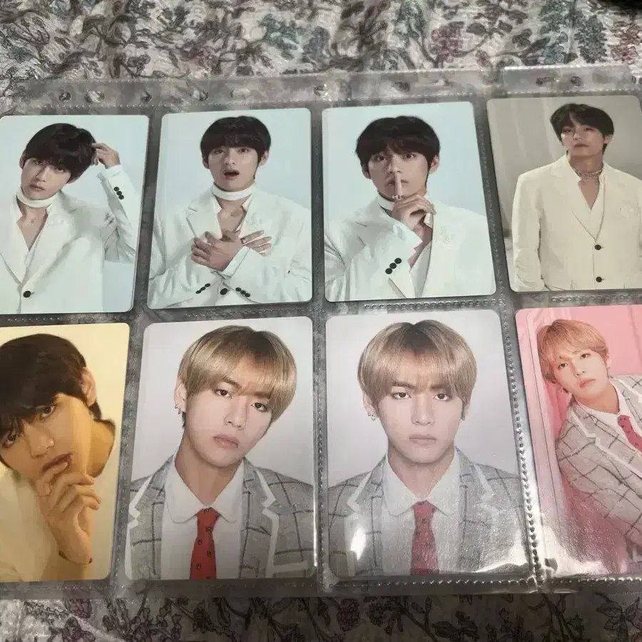 방탄소년단 BTS V 뷔 태형 미니포카 mini photo card