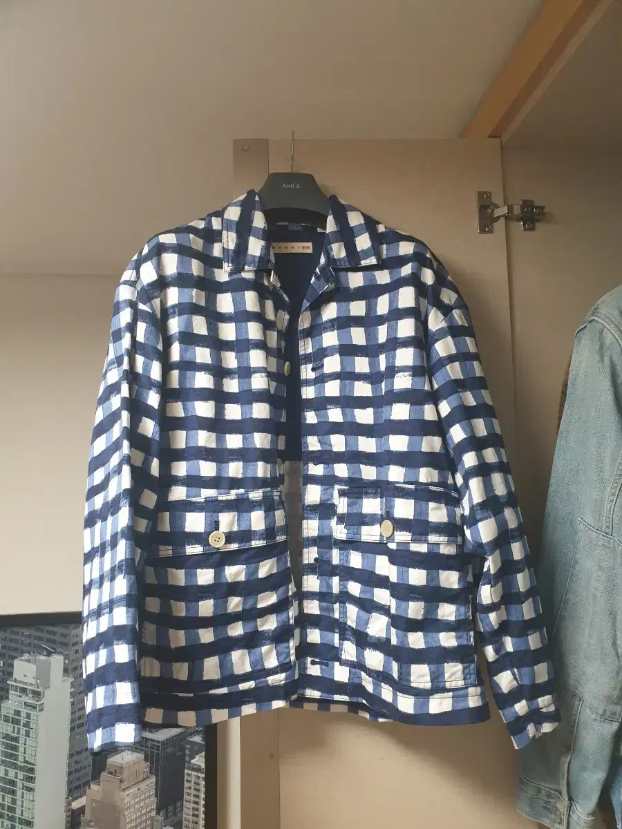 Uniqlo Marni Utility check jacket size M