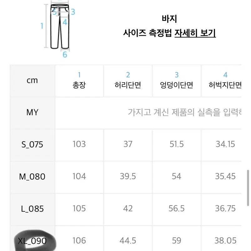 [새상품]후아유 와이드 카고팬츠 XL