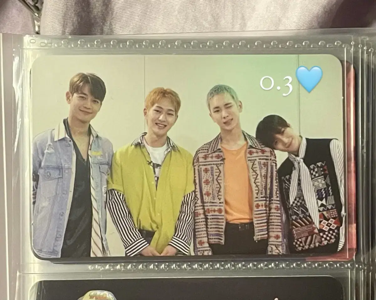 SHINee group photocard photo card