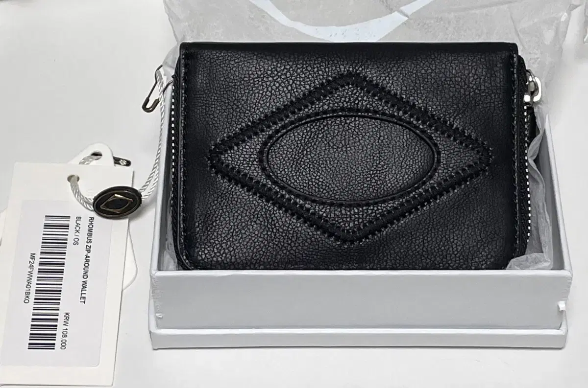 미스치프 롬버스 지갑 RHOMBUS ZIP AROUND WALLET