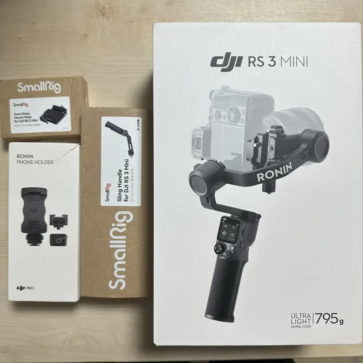 DJI Rs3 mini 풀박+악세사리