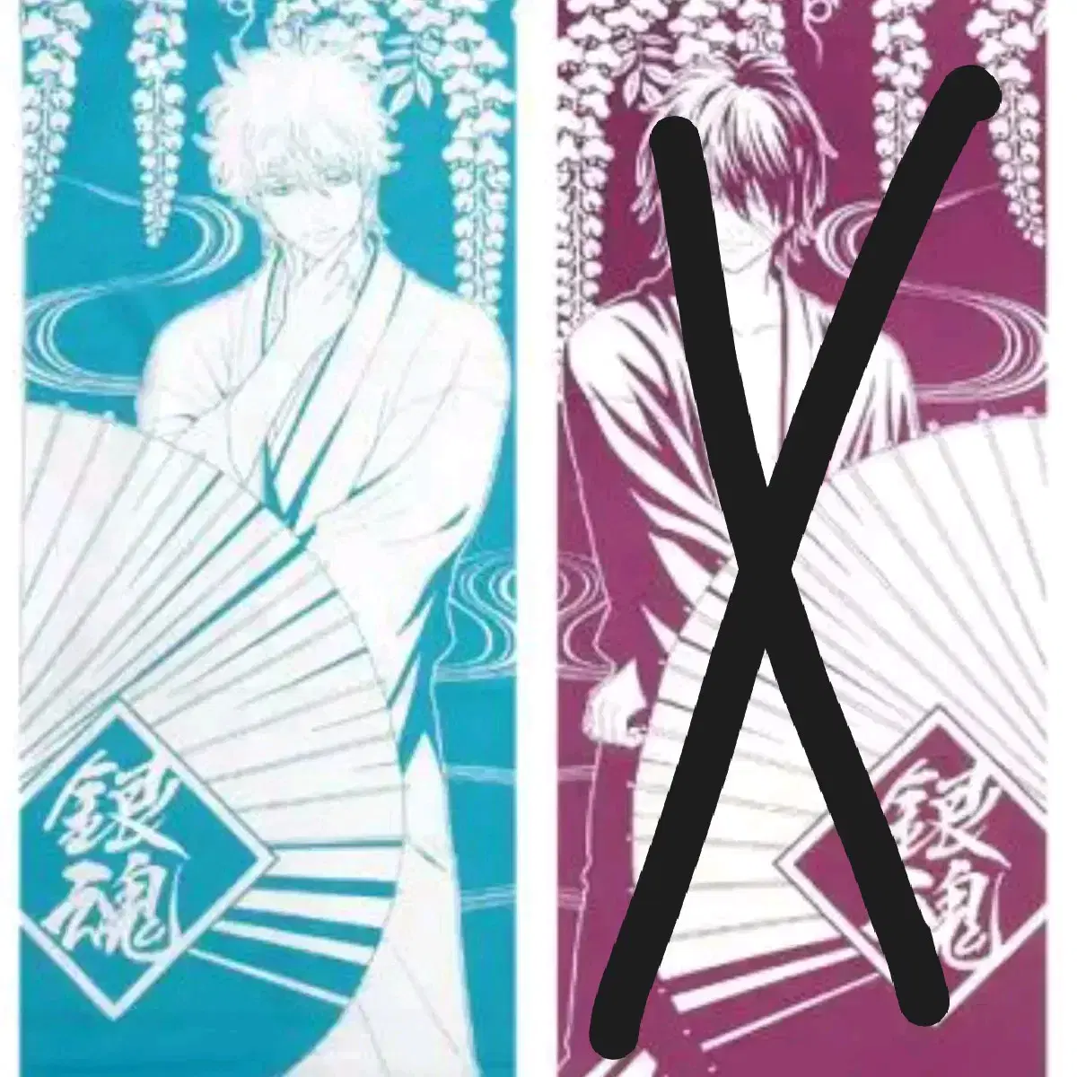 Gintoki Gintoki Umbrella Towel Cloth poster Tapestry Hokusai Stick acrylic Figures