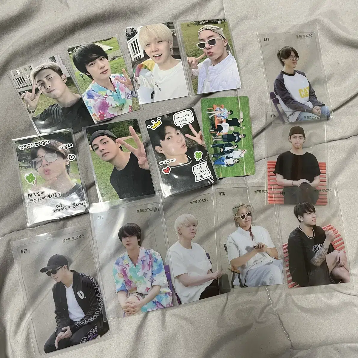 BTS in the forest2 photocard transparent photocard group photocard bulk