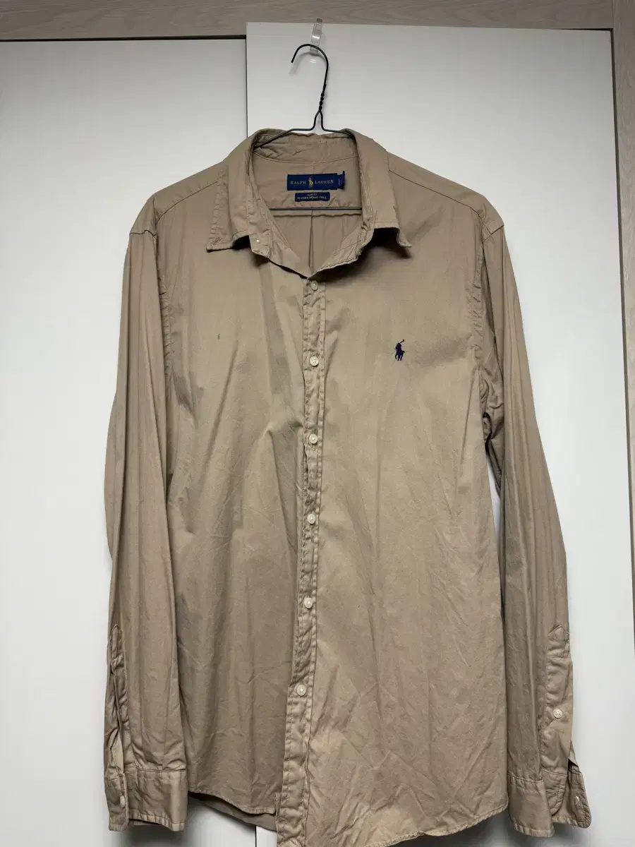 (L/100-105)Polo beige shirt