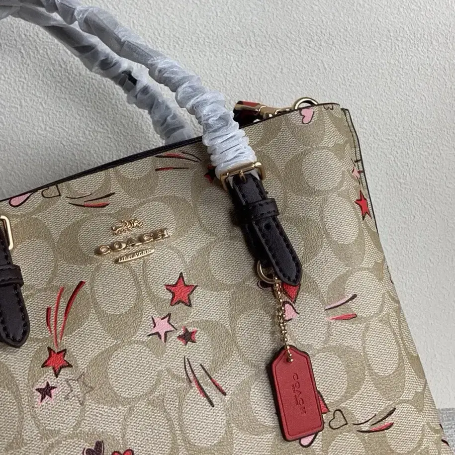 코치 COACH CK561 OS 여자 가방 하트 스트 프린티드 몰리 25