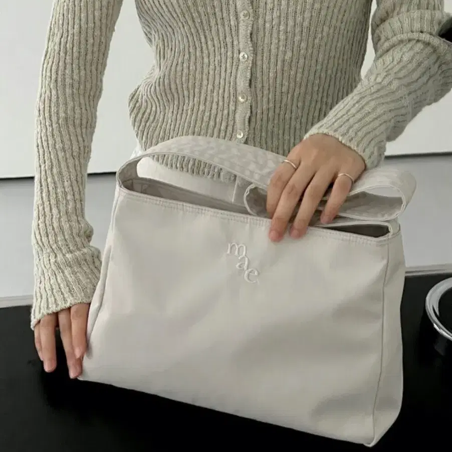 무쿠앤에보니 Comfy Bag 컴피백 웜그레이 새상품*.*