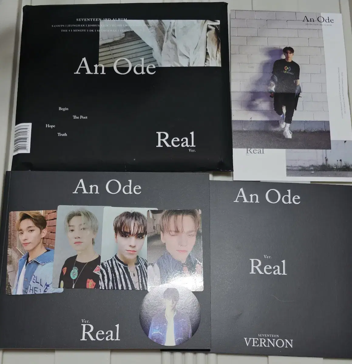 Unod album, photobook wts (Real, Poet, True, Hope)