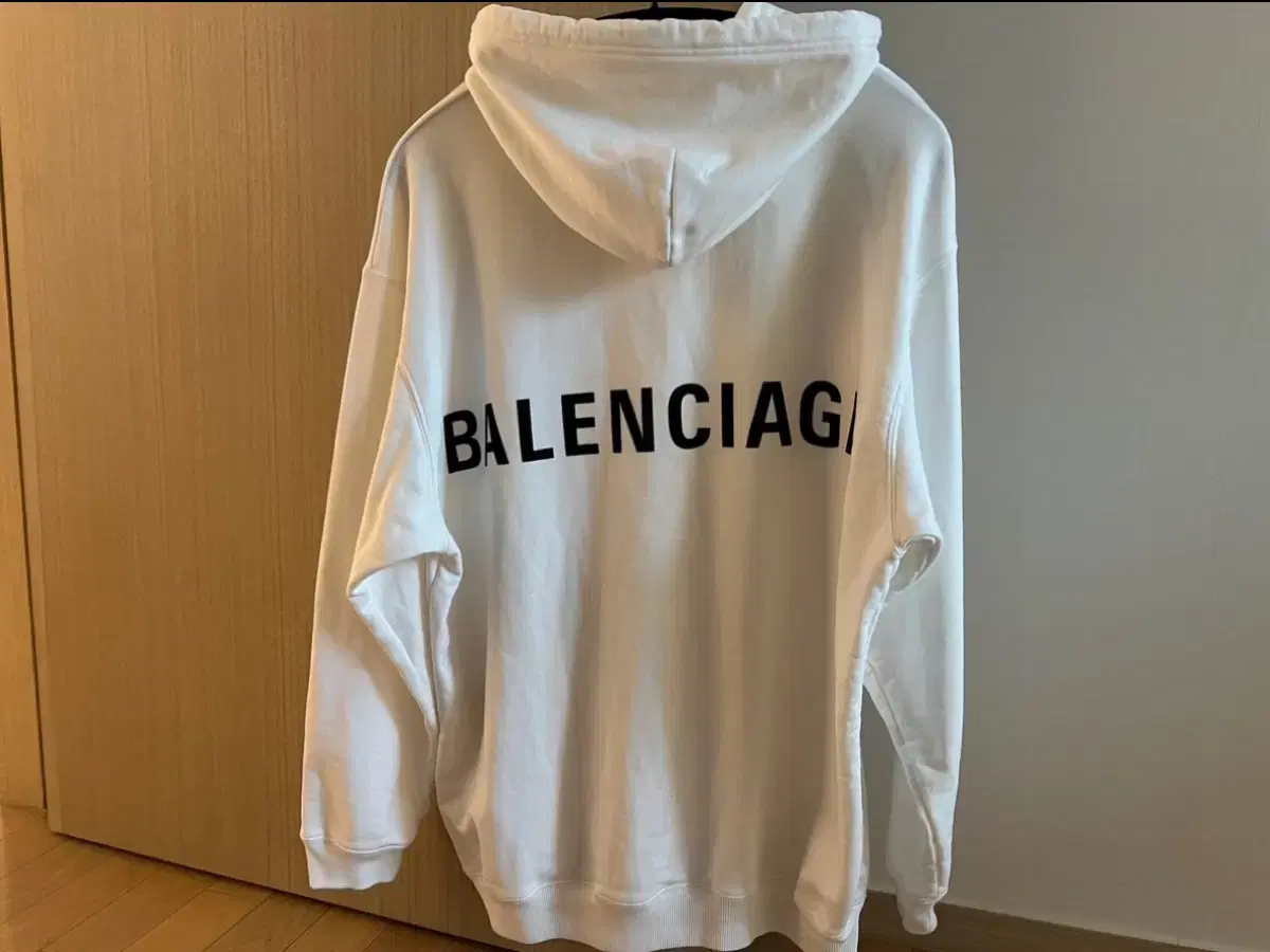 Balenciaga Back Logo Hoodie