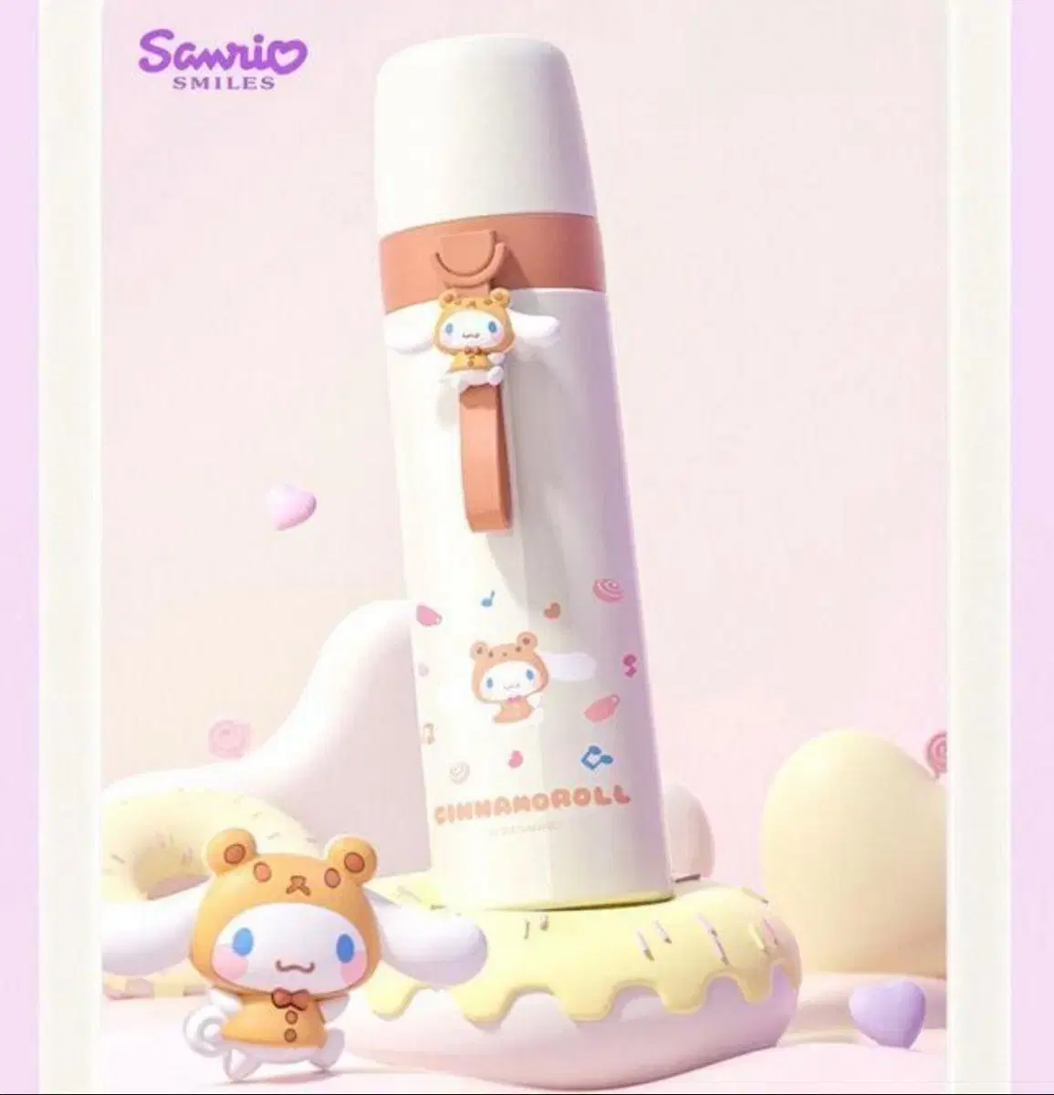 Unsealed) Sanrio Cinnamon Roll Tumbler