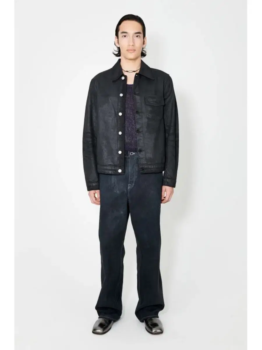 Haregashi Reverse Waxed Denim Jacket