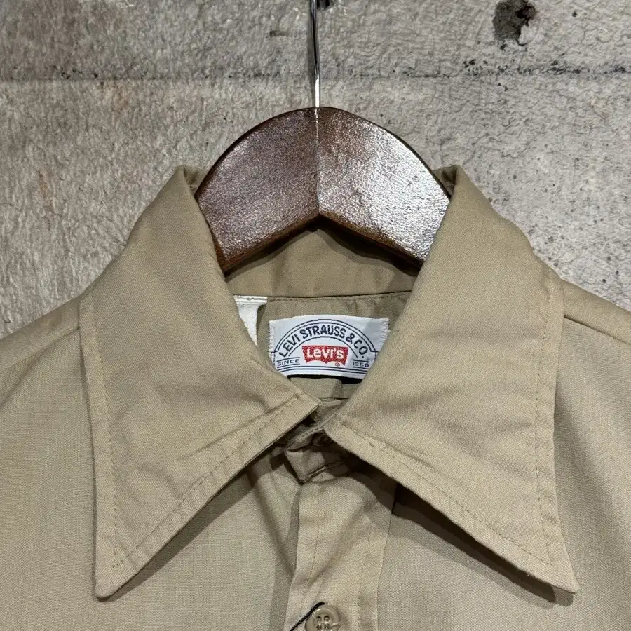 70s LEVIS WhiteTab Kodel Work Shirt