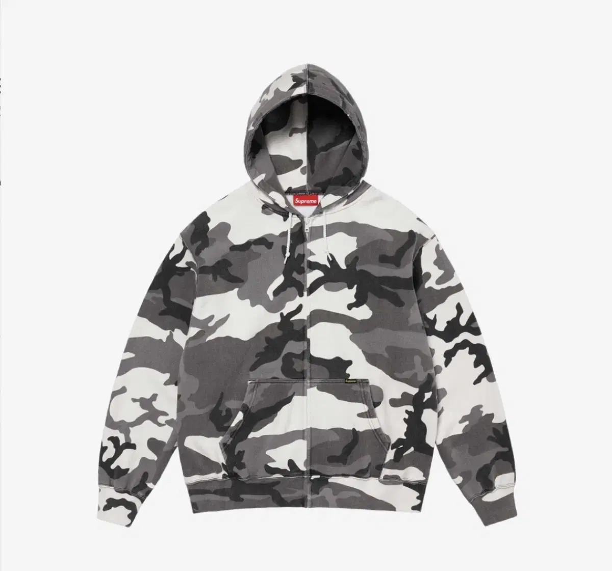 Supreme Camo Hooded Zip-Up L