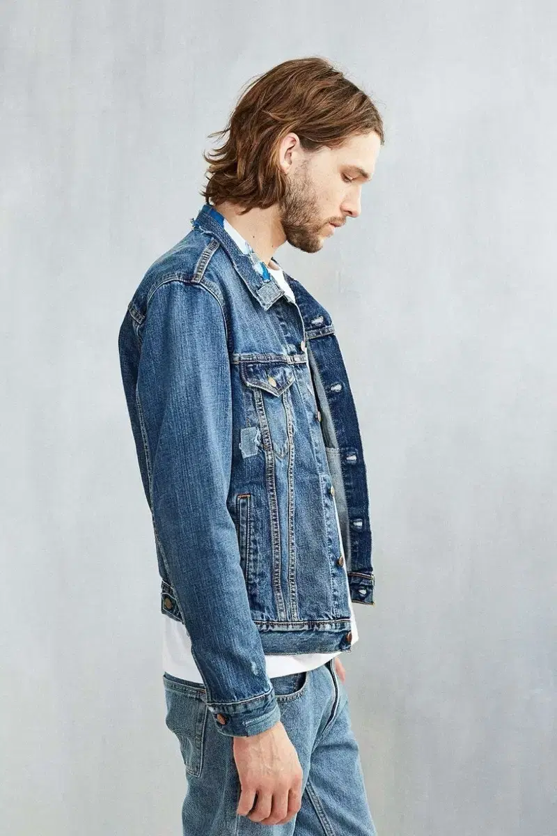 Levi's Denim Trucker Patchwork size M