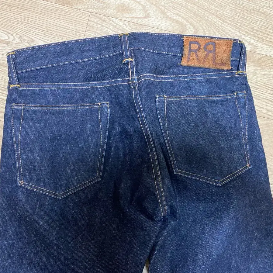 RRL 슬림핏 원워시드 데님 30x32