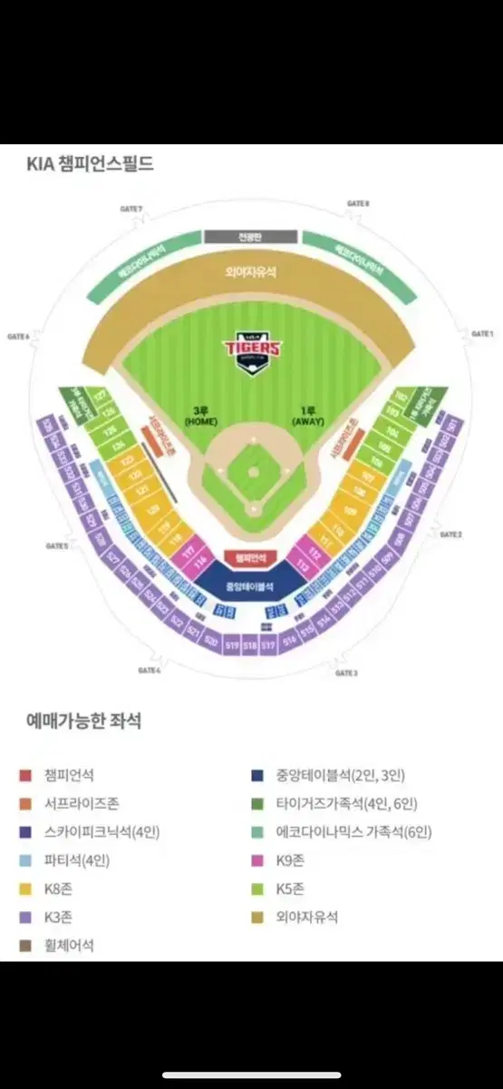 한국시리즈 1차 3루 K8석 한국시리즈 120블록 17열 2연석