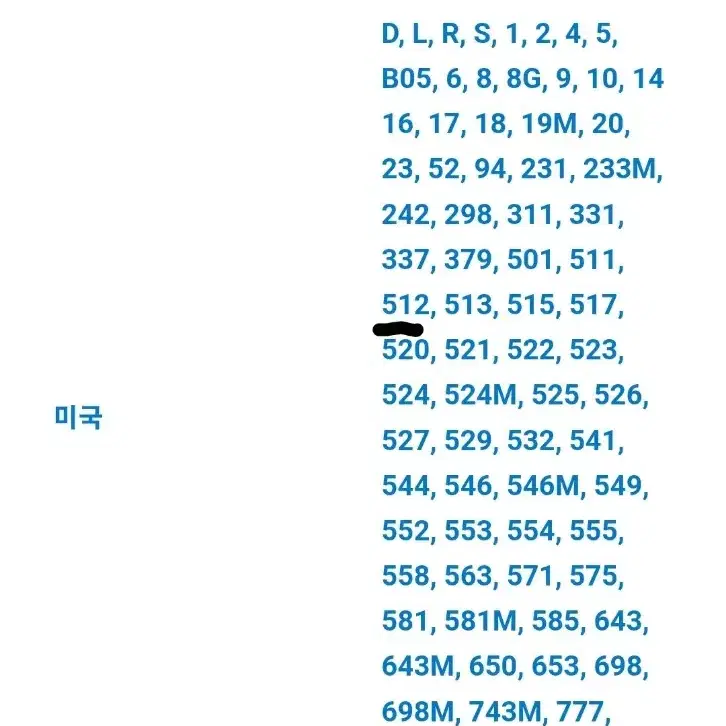 리바이스 550 01' Made in USA 화이트진 33/32 데님팬츠