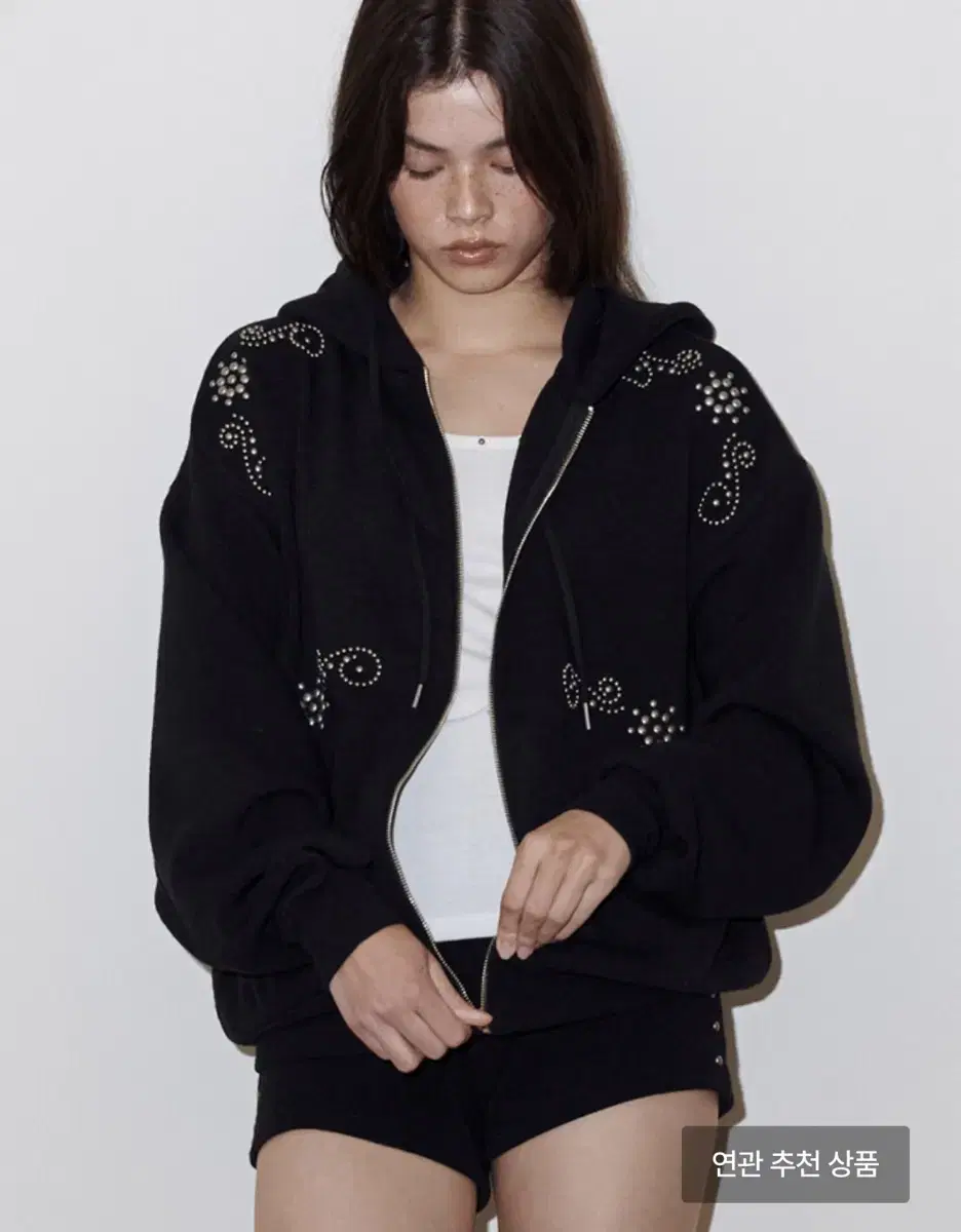 POLYSOOEM Studded Hoodie