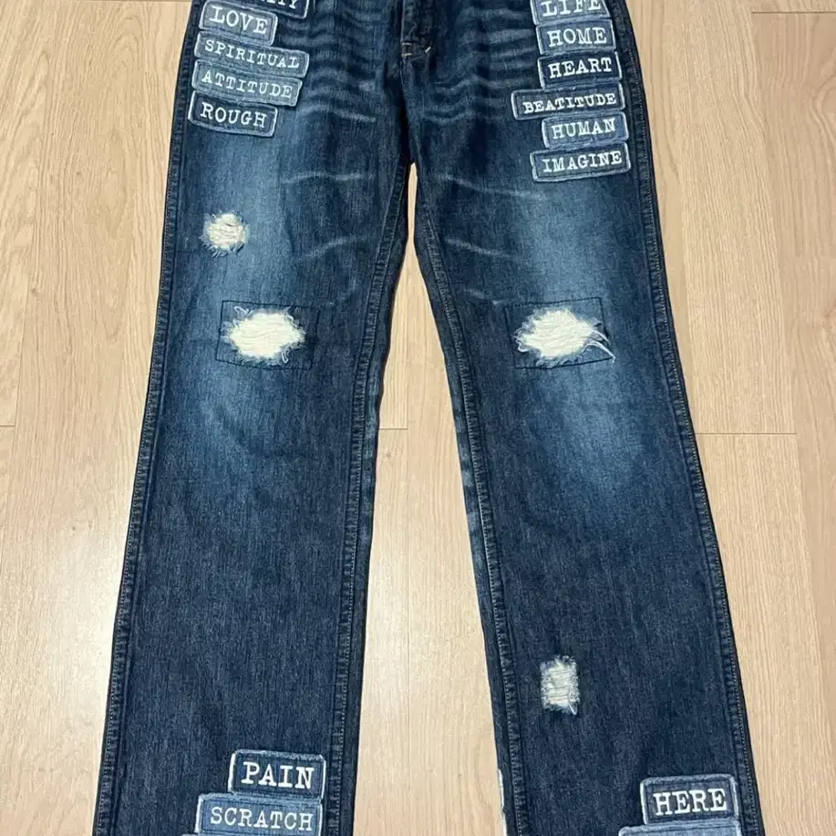 Number (N)ine 02ss Patch Denim 넘버나인 데님