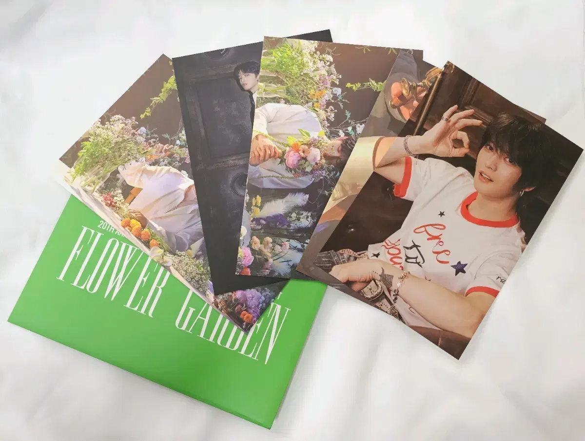 Kim Jaejoong Flower Garden Concert MD postcard wts