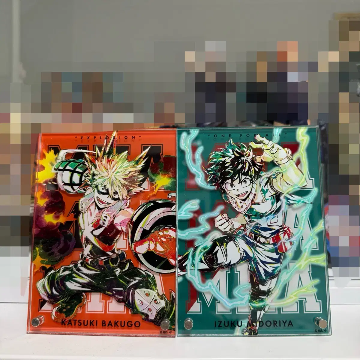 Hiroaka Nahia) Katsuki Bakugo, Izuku Midoriya acrylic stand