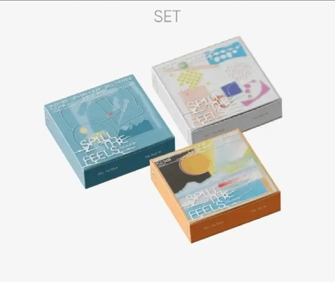 seventeen sealed album set 2.8 lmf spillthefeels