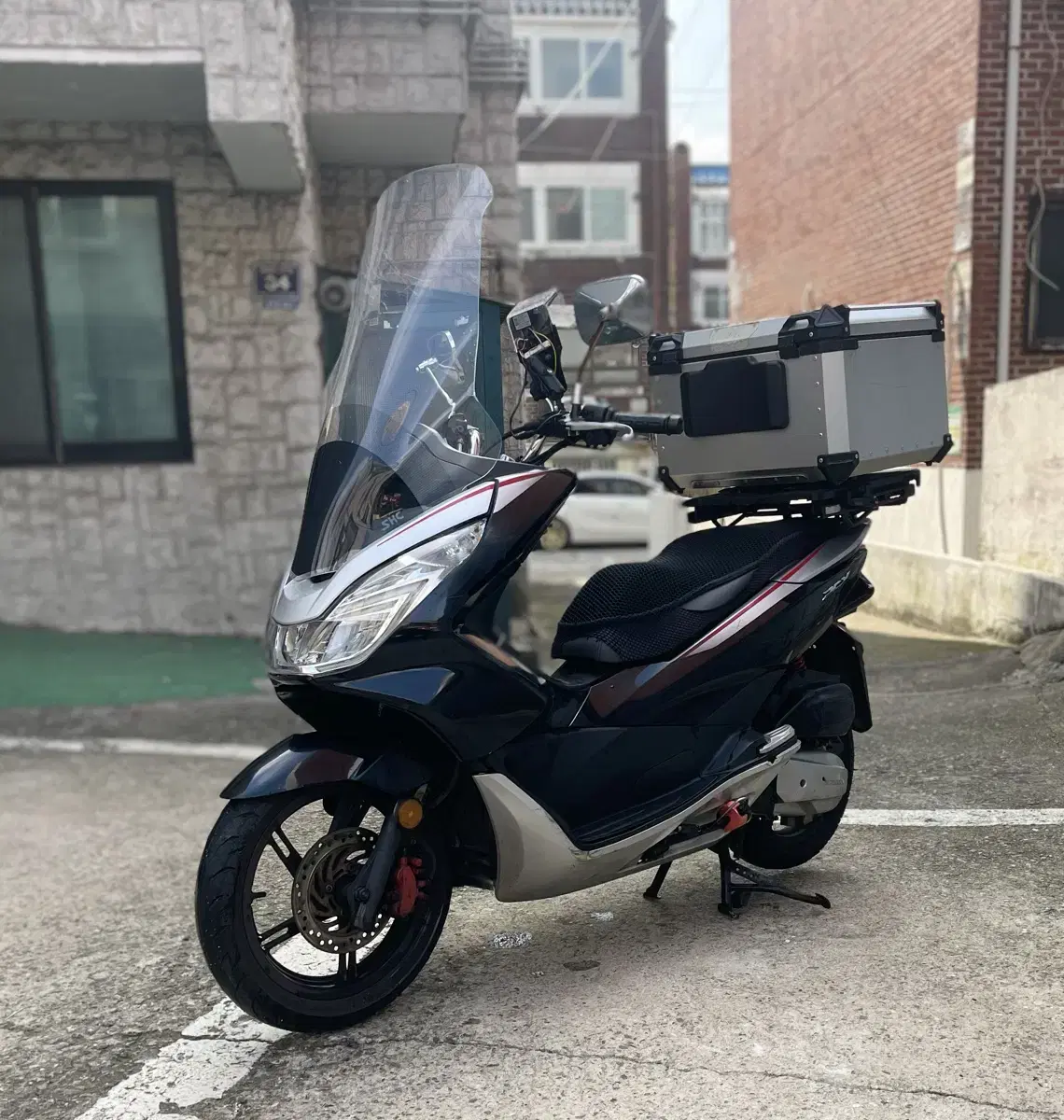 18년식 pcx125 7@,@@@Km 배달세팅 완료 판매합니다.