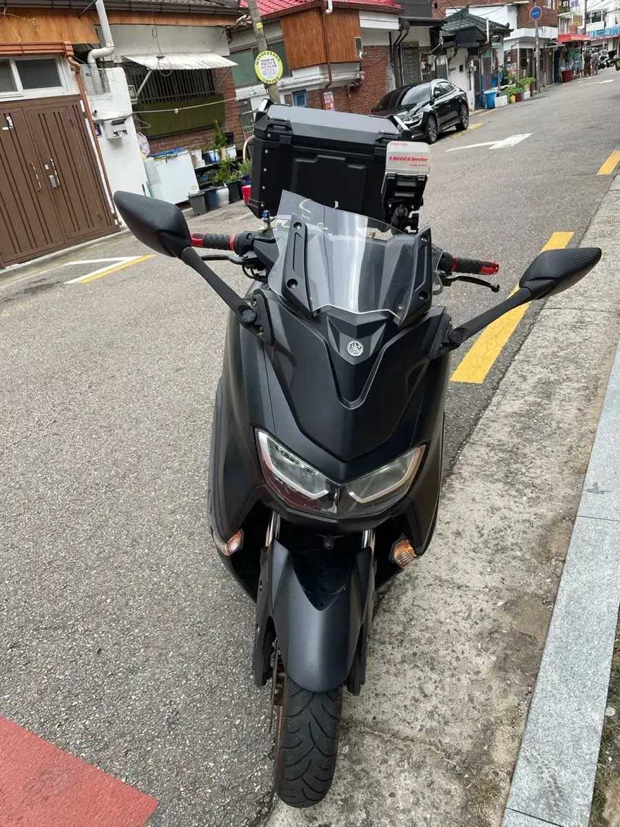 Nmax125 22년식 19000km  앞뒤블박 튜닝다수 / pcx 포르