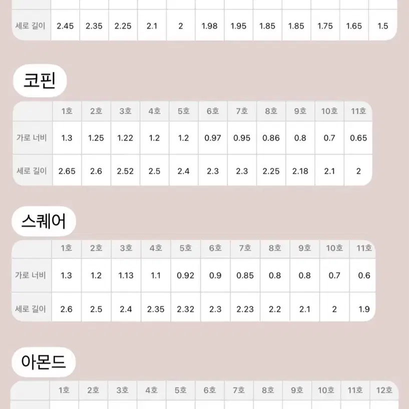 무료배송] 보라치크빔 수제네일팁