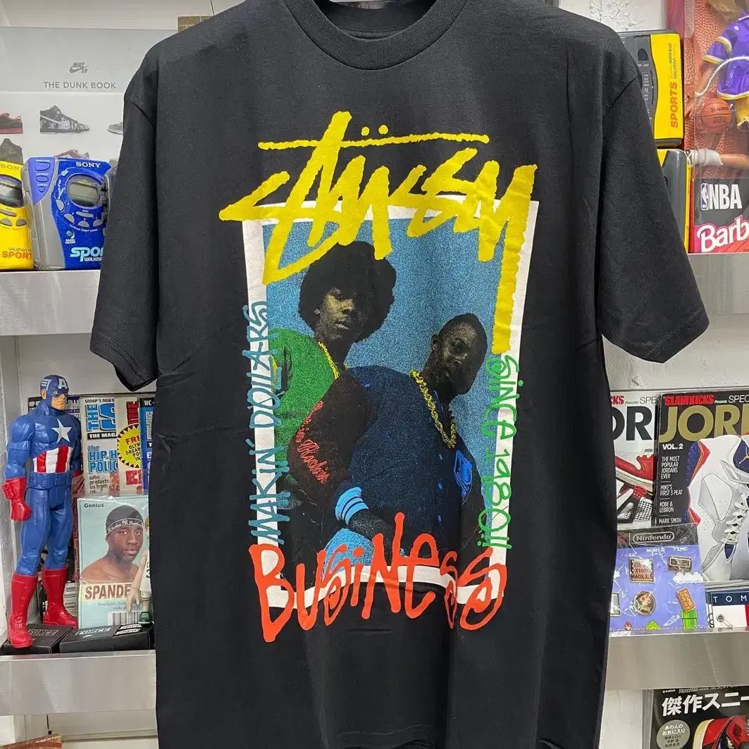 STUSSY X EPMD STRICTLY BUSINESS TEE 2008