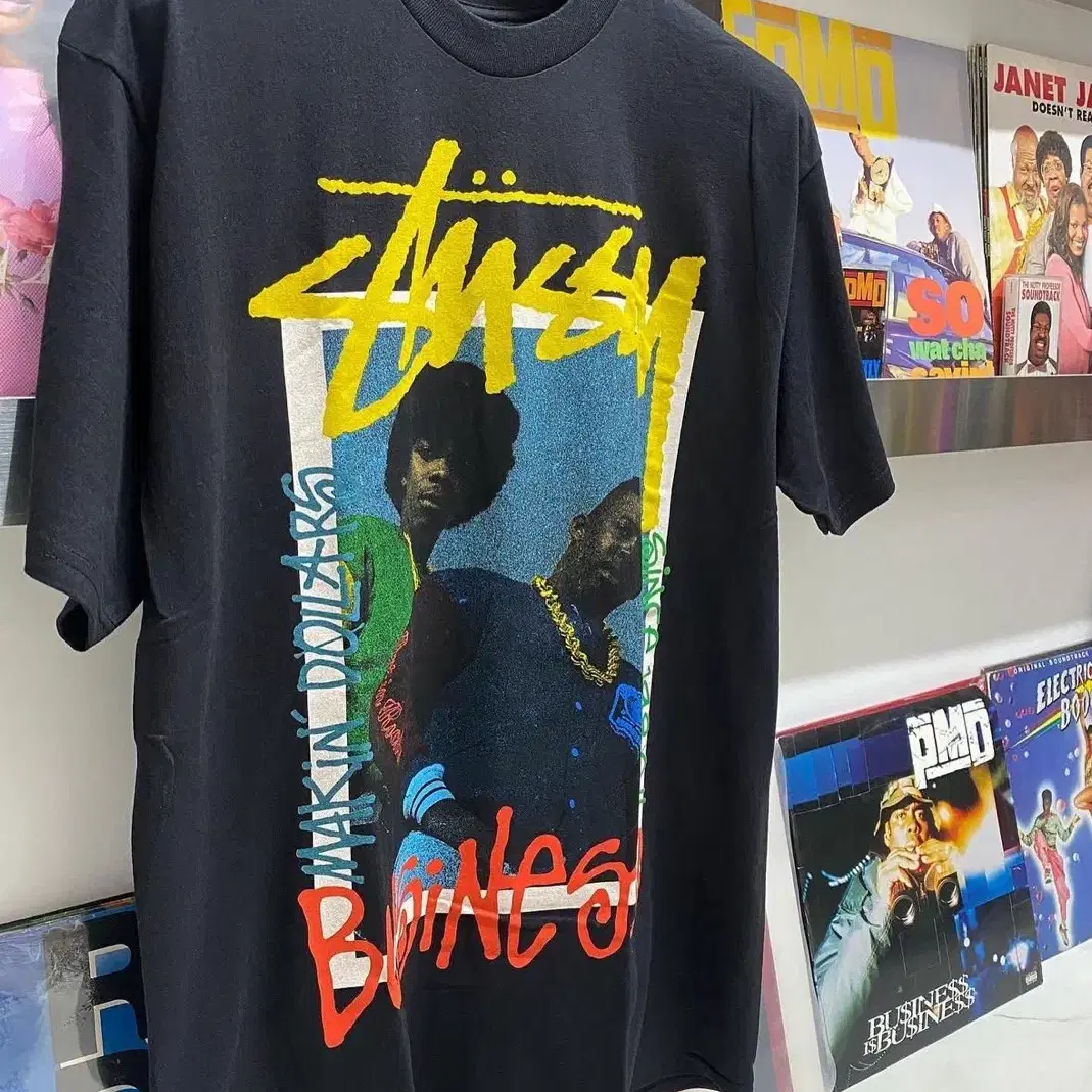 STUSSY X EPMD STRICTLY BUSINESS TEE 2008