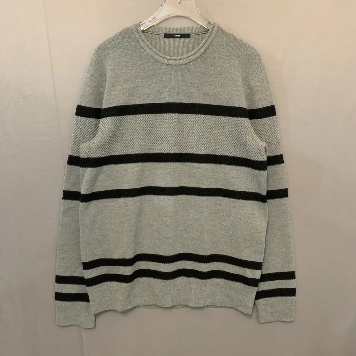 100 L Hansom System Homme Dangara Wool Knit T-Shirt